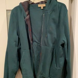 Burberry sweatsuit jacket